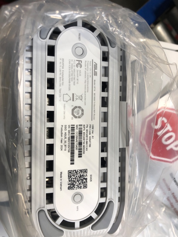 Photo 1 of *** FACTORY SEALED . OPEN FOR  VERIFICATION *** ASUS ZenWiFi BT10 Tri-Band WiFi 7 Mesh, 18 Gbps, 6000 sq.ft (2pk), Dual 10G Ports, Security and Parental Controls Included, Smart Home Master SSIDs, 4G & 5G Mobile Tethering