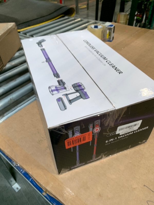 Photo 1 of WLOTPO Cordless Vacuum Cleaner,Vacuum Cleaners for Home with Super Suction,Stick Vacuum Cleaner Rechargeable Up to 35 Mins Runtime,Lightweight Hardwood Floor Vacuum for Pet Hair,Carpet(Light Purple)
