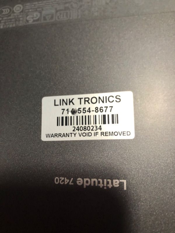 Photo 1 of 2021 Dell Latitude 7420 Laptop 14 - Intel Core i7 11th Gen - i7-1185G7 - Quad Core 4.4Ghz - 512GB SSD - 32GB RAM - 1920x1080 FHD - Windows 10 Pro (Renewed)