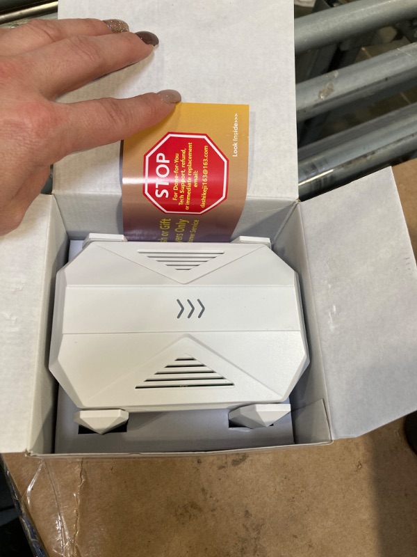 Photo 1 of 2025 AC2100 WiFi Extender - WiFi Extender Signal Booster with Gigabit Ethernet Port, WiFi Booster Dual-Band(5.8G&2.4G) Coverage to 12888 sp.ft, Faster Speed, Compatible with Multiple Devices