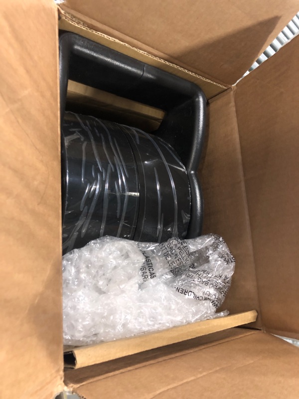 Photo 1 of Lasko 12” Utility Fan for Job Site or Home Use, 289 CFM, Pivoting High Velocity Blower Fans, 3 Speeds, 2 Accessory Outlets 120V, Black, U12104,
