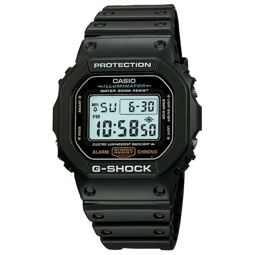 Photo 1 of Casio G-SHOCK DW5600E-1V Wrist Watch - Men - SportsChronograph - Digital - Quartz
