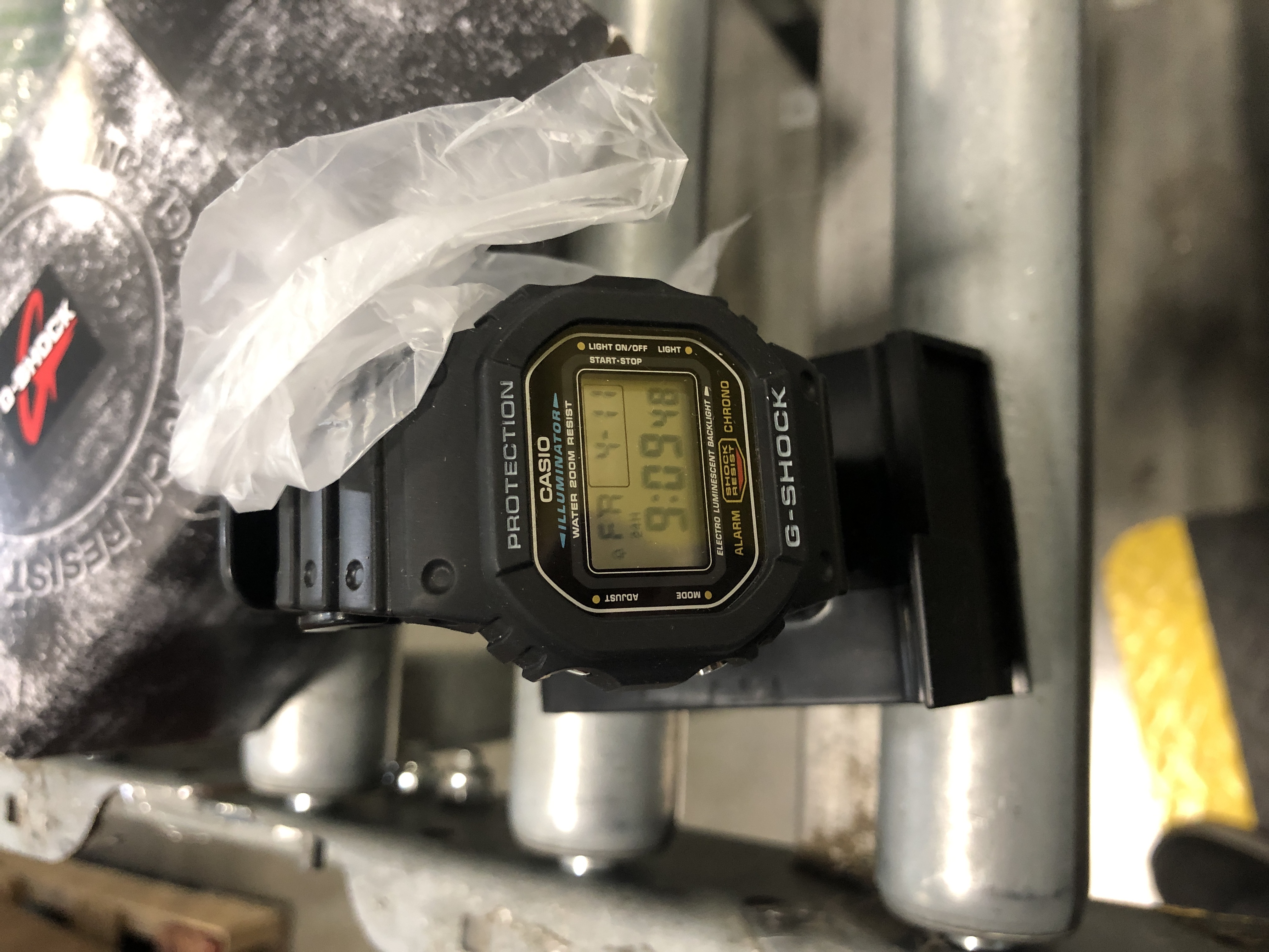 Photo 1 of Casio G-SHOCK DW5600E-1V Wrist Watch - Men - SportsChronograph - Digital - Quartz
