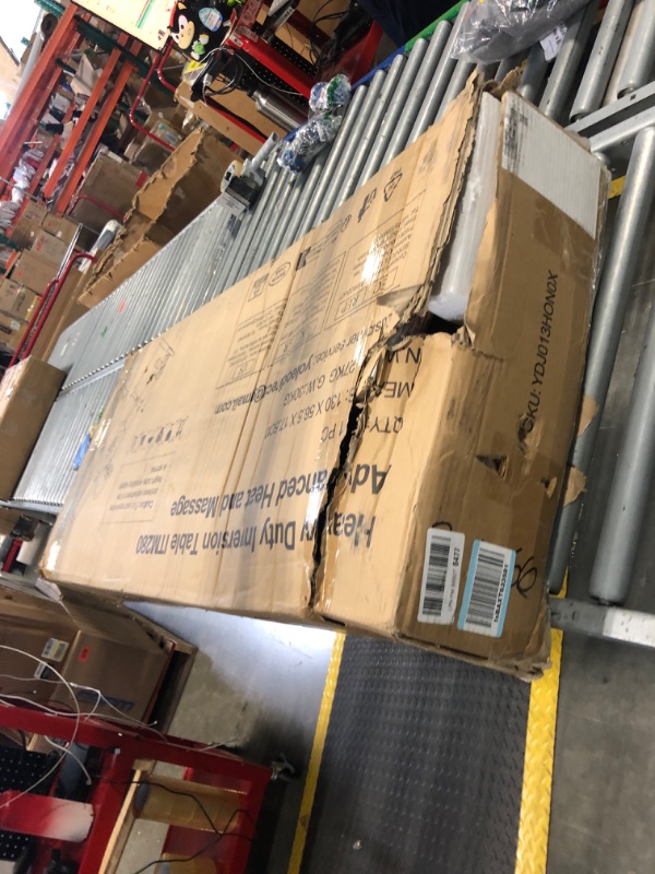 Photo 2 of YOLEO Inversion Table Training Equipment Massage & Heat Inversion Table ITM280 Back Pain Relief Equipment w/Remote Control, Decompression Table, Heavy Duty up to 320lbs