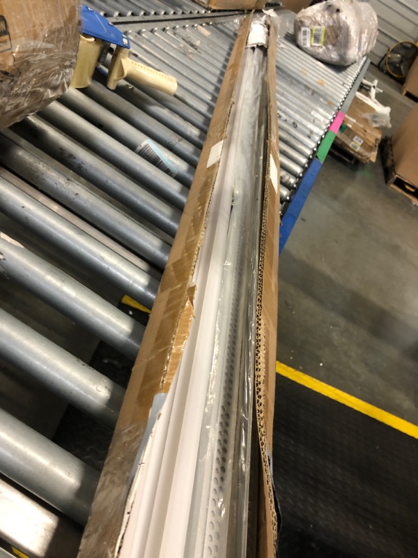 Photo 1 of hunhun 10-Pack 6.6ft/2Meter Drywall LED Aluminum Channel System with Milky Cover, End Caps and Mounting Clips, Aluminum Profile for LED Strip Light Installations (Double-Edge-6.6ft, 10)