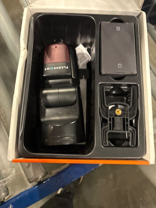 Photo 1 of Flashpoint Zoom Li-on X R2 TTL Round Head On-Camera Flash for Sony, Godox V1-S Wireless Speedlight with 76Ws Output, 2.4G 2600mAh Li-ion Battery, 480 Full-Power Flashes?