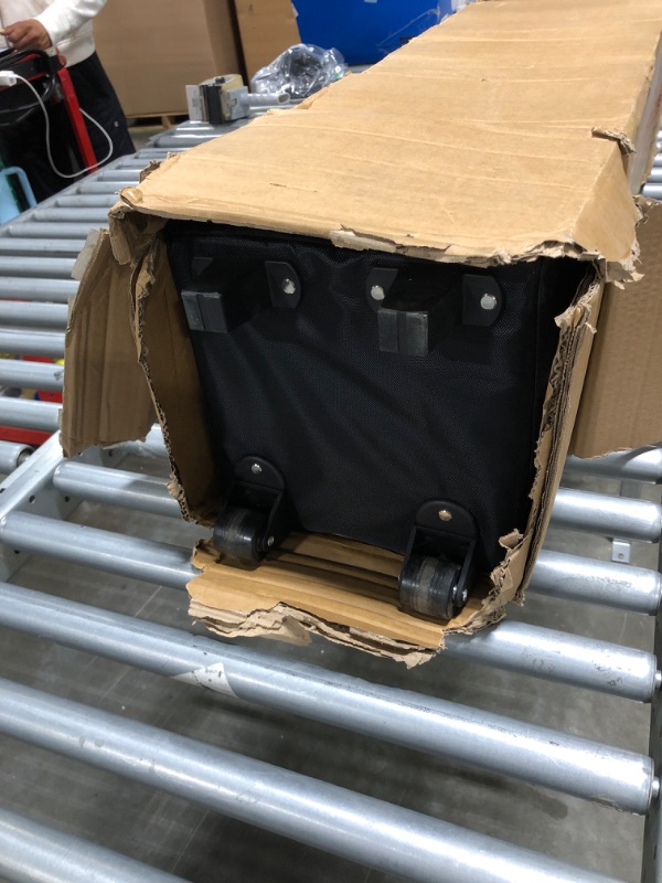 Photo 1 of 10' x 10' Replacement Steel Canopy Frame, Durable, Easy Open/Close, Black or White (Black)