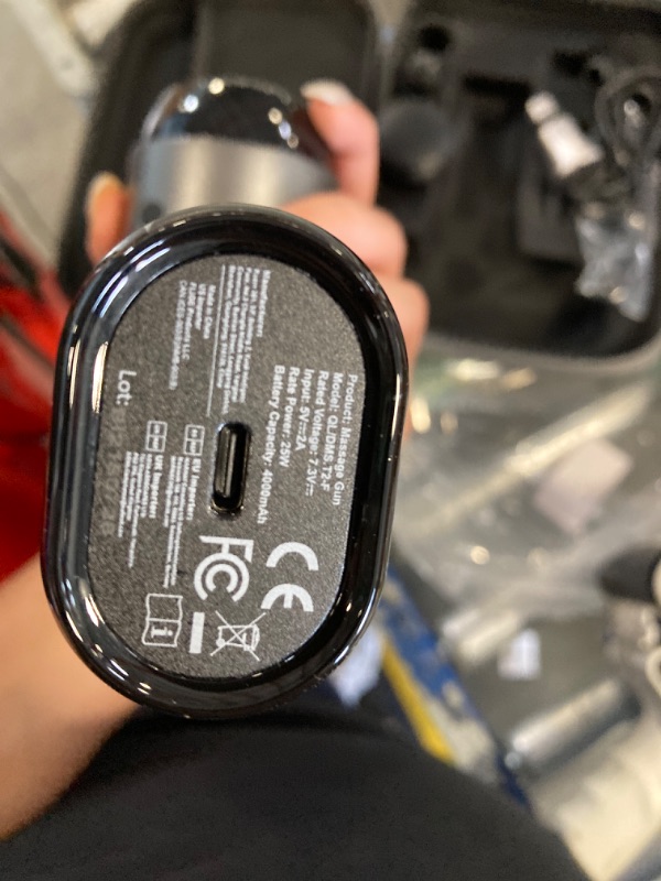 Photo 1 of **MISSING PIECES**BOB AND BRAD T2 Max Massage Gun with Metal Head, Professional Muscle Massage Gun Deep Tissue with 10MM Amplitude, Handheld Electric Massager for Athletes Pain, FSA and HSA Eligible