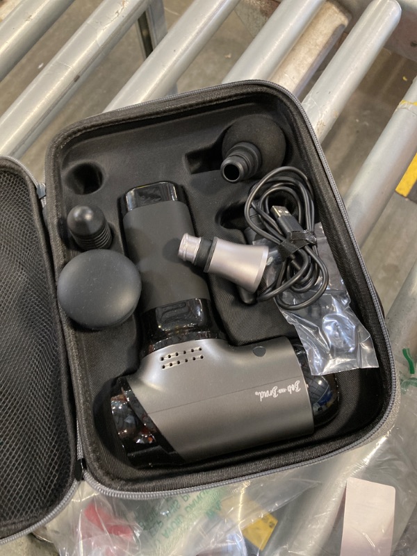 Photo 1 of **MISSING PIECES**BOB AND BRAD T2 Max Massage Gun with Metal Head, Professional Muscle Massage Gun Deep Tissue with 10MM Amplitude, Handheld Electric Massager for Athletes Pain, FSA and HSA Eligible