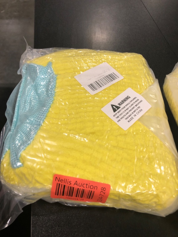 Photo 1 of 2Pcs Laundry Shoe Bag Shoe Washing Bag for Washing Machine and Dryer, Shoe Cleaning Bag (Yellow-2Pcs)