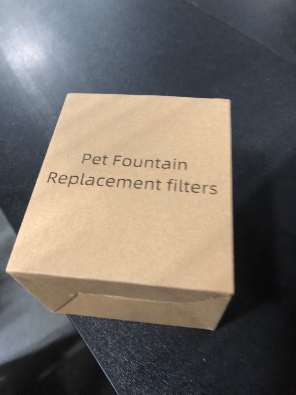Photo 1 of 10 PCS Cat Water Fountain Filter, Cat Water Fountain Replacement Filters Fit for 2.5L Carbon Ion-exchange Resin Cat Water Fountain Filters for Dog Cat Water Drinking Fountain
