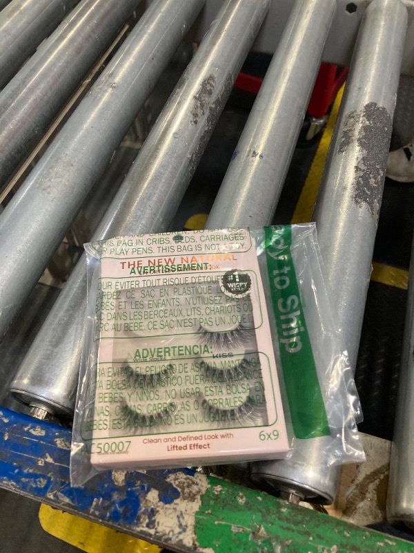 Photo 1 of KISS The New Natural, False Eyelashes, 'Nude Blazer', 12 mm, Includes 4 Pairs Of Lashes, Contact Lens Friendly, Easy to Apply, Reusable Strip Lashes