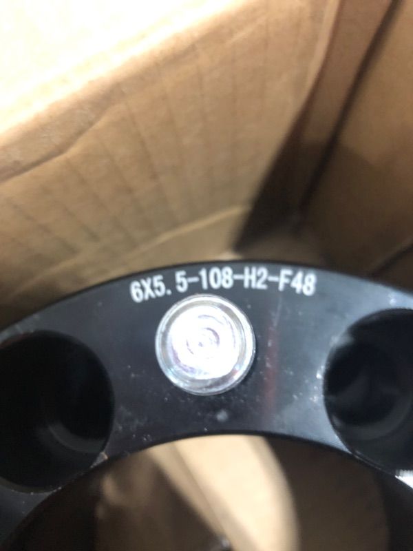 Photo 1 of 2in 6x5.5 Tacoma Wheel Spacers, 6x139.7 Tire Spacer fit for Toyota Tundra 4Runner FJ Land Cruiser Sequoia, 50mm Forged Lug Centric Spacer 108mm Hub Bore with M12x1.5 Thread Pitch, Not Hubcentric