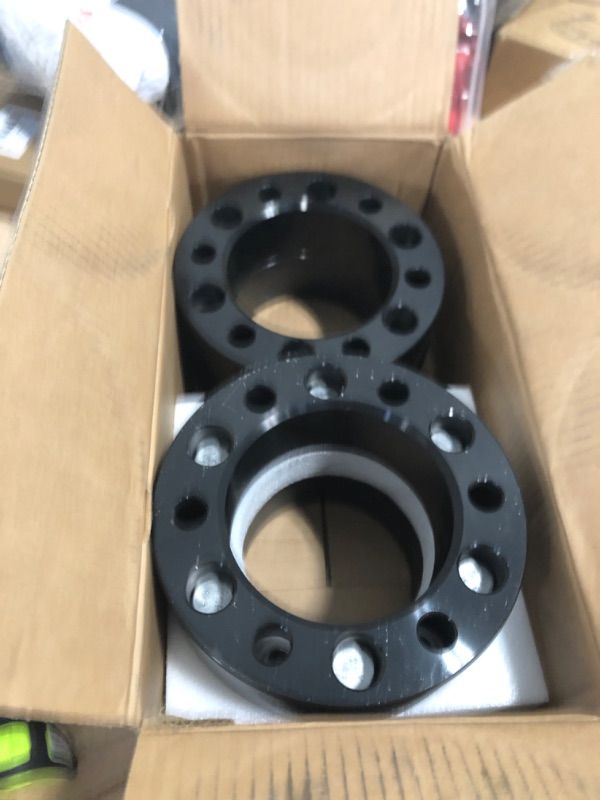 Photo 1 of 2in 6x5.5 Tacoma Wheel Spacers, 6x139.7 Tire Spacer fit for Toyota Tundra 4Runner FJ Land Cruiser Sequoia, 50mm Forged Lug Centric Spacer 108mm Hub Bore with M12x1.5 Thread Pitch, Not Hubcentric