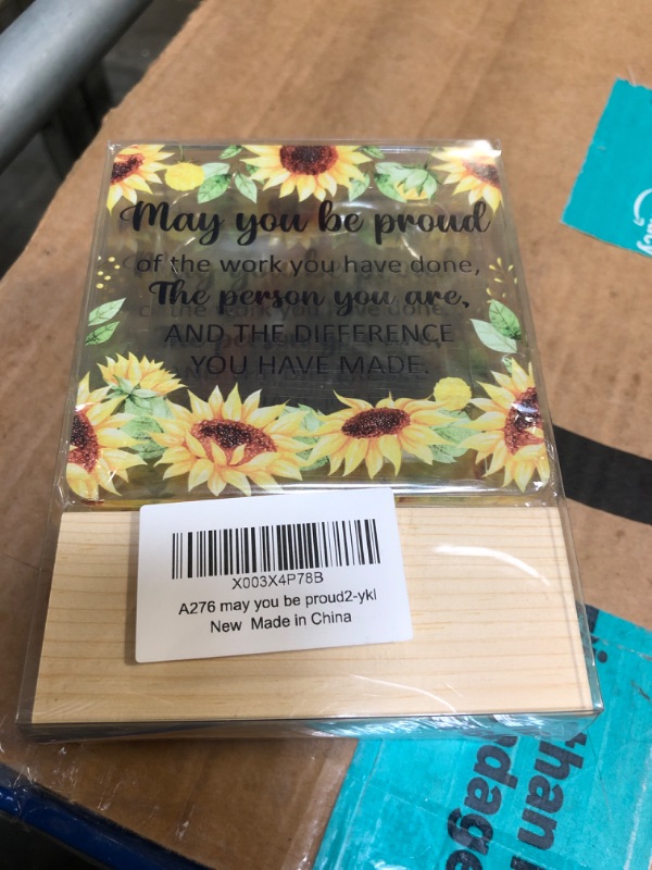 Photo 1 of ***BUNDLE OF THREE** Retirement Appreciation Gifts For Women,Coach Mentor Gift,Social Worker Gift,Office Plaque Sign Gift for Volunteer Appreciation Acrylic Desk Plaque for Home Shelf Table Decor A276