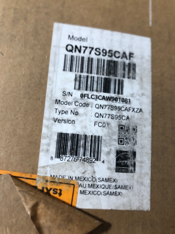 Photo 1 of SAMSUNG 77-Inch Class OLED 4K S95C Series Quantum HDR Smart TV w/Dolby Atmos, Object Tracking Sound+, Q Symphony, Motion Xcelerator Turbo Pro, Gaming Hub, Alexa Built-in (QN77S95C, 2023 Model)