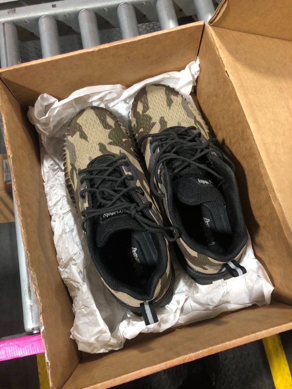 Photo 1 of ***SIZE 11W*** ikunka Men's Fashion Sneakers Lightweight Breathable Extra Wide Walking Shoes Tennis Cross Training Shoe Non Slip Trail Running Shoes?Camouflage