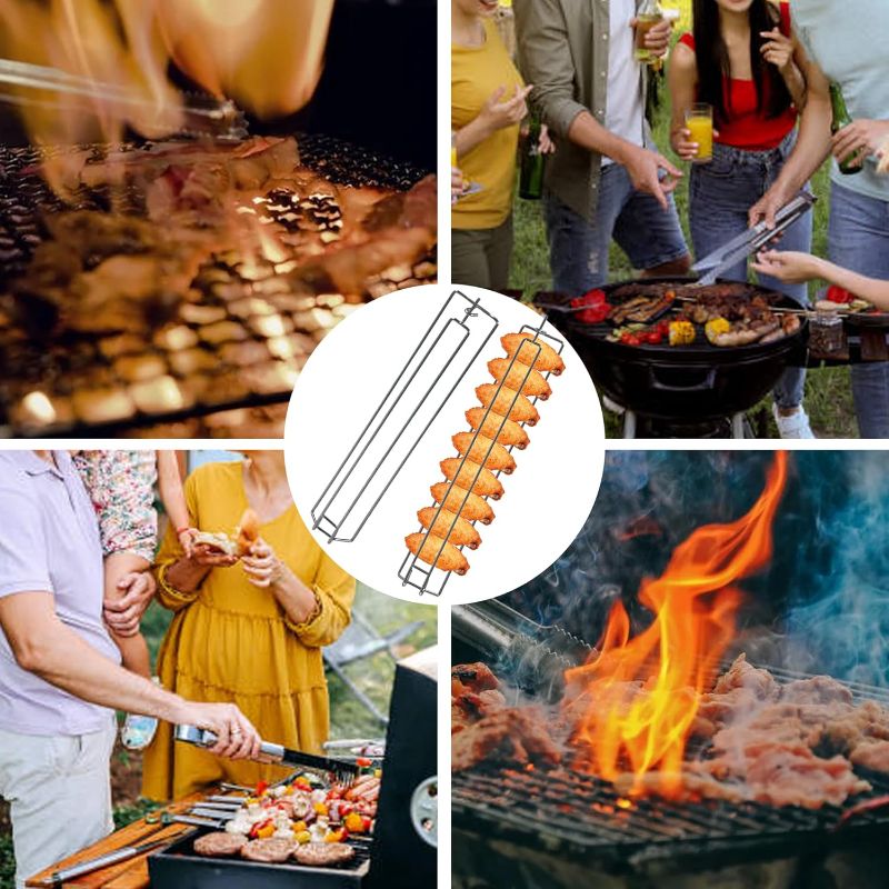 Photo 1 of 4PCS Chicken Wing BBQ Racks, Wing Grill Racks