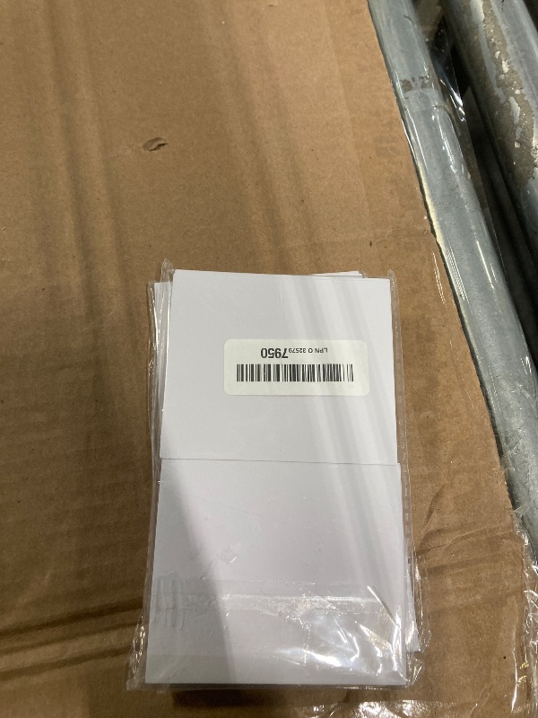 Photo 1 of 120 Pcs Blank Place Cards for Table Seting - Name Cards White, Table Place Cards for Dining, Party, Wedding, Tent Cards Fold 3.5×2 Inches