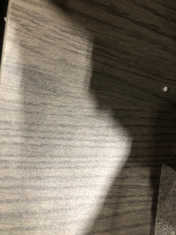 Photo 1 of Techni Mobili 47" Computer Desk with Drawers and Storage, Office Desk with Printer Shelf, Pull Out Shelf and Keyboard Tray, Computer Workstation, Grey