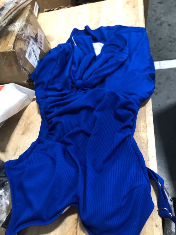 Photo 1 of Aidonger One Piece Swim Dress Swimsuits for Women Tummy Control Swimdress Skirt Bathing Suit Small
