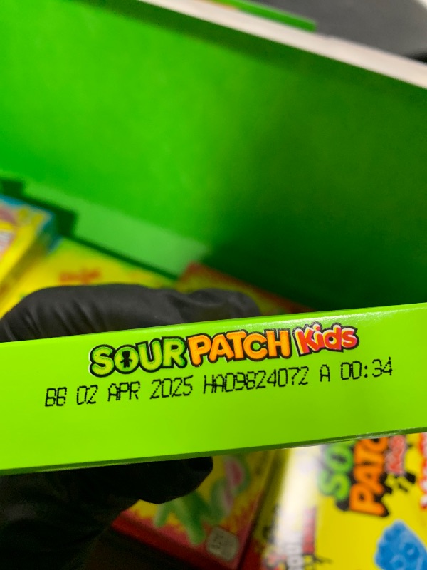 Photo 1 of *EXP April/2025* SOUR PATCH KIDS Soft & Chewy Candy Variety Pack Gift Box, Easter Candy, 8-3.5 oz Boxes