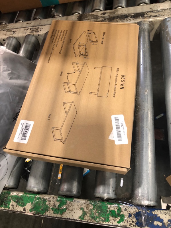 Photo 1 of BESIGN MS01 Monitor Stand Riser, Height Adjustable Laptop Stand, Computer Monitor Stand for Monitor, Computer,Laptop,Printer (Black)