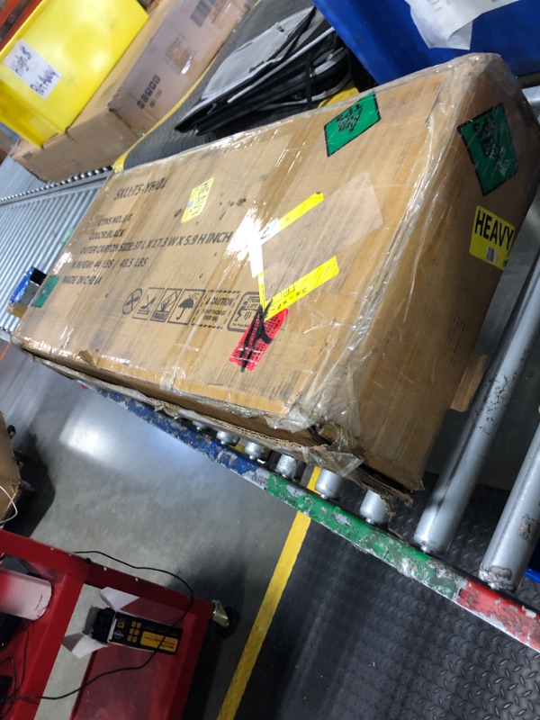 Photo 1 of DARTIIA 72" H Garage Shelving 3000LBS Heavy Duty Storage Shelves Adjustable 5 Tier Metal Shelves for Storage Garage Industrial Shelving Utility Racks,24" D*48" W*72" H,Black