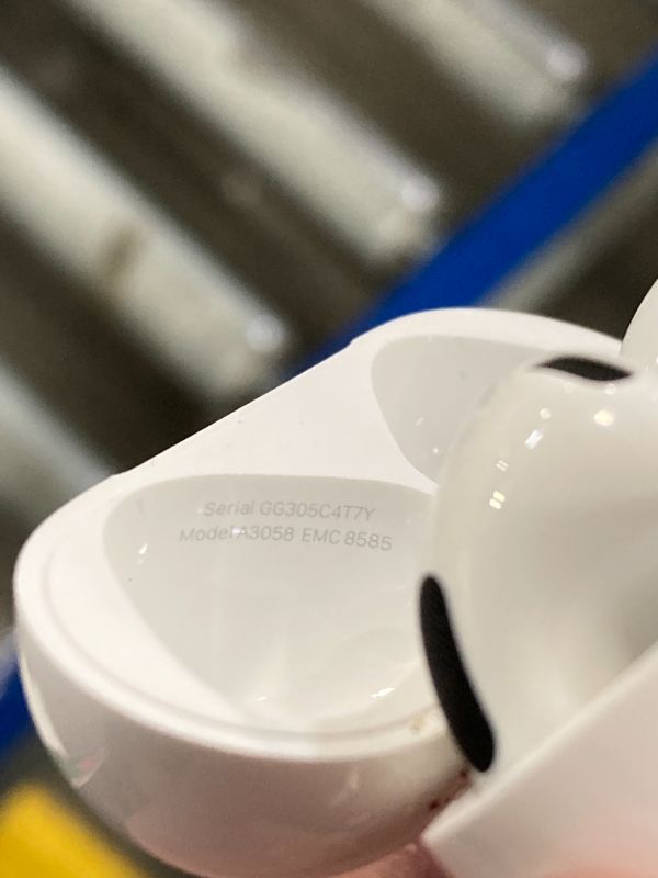 Photo 1 of ***unknown if USB-C cord include*** Apple AirPods 4 Wireless Earbuds, Bluetooth Headphones, Personalized Spatial Audio, Sweat and Water Resistant, USB-C Charging Case, H2 Chip, Up to 30 Hours of Battery Life, Effortless Setup for iPhone