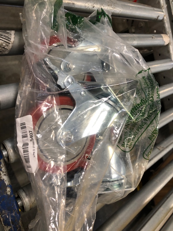 Photo 1 of 4 inch Heavy Duty Casters Load 1800lbs,Lockable Bearing Caster Wheels with Brakes,Swivel Casters for Furniture and Workbench?Set of 4 (Free Screws)