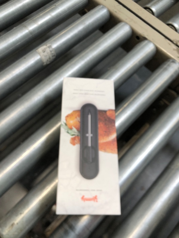 Photo 1 of KitchenAid Yummly Smart Meat Thermometer with Wireless Bluetooth Connectivity, 43 Hour Battery, 165 ft Range & Range Extender, YTE010W5MB, Black