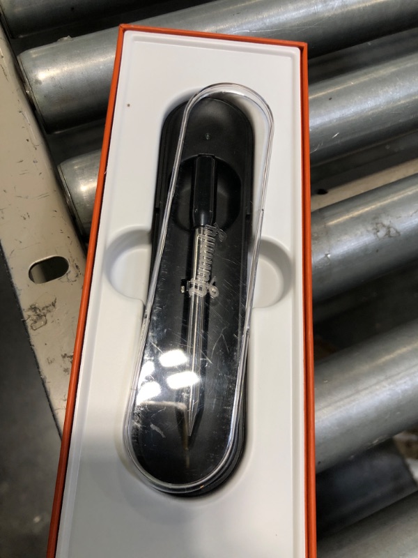 Photo 1 of KitchenAid Yummly Smart Meat Thermometer with Wireless Bluetooth Connectivity, 43 Hour Battery, 165 ft Range & Range Extender, YTE010W5MB, Black