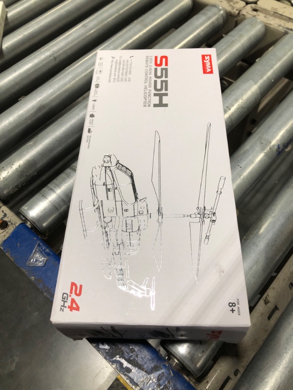 Photo 1 of SYMA S55H Remote Control Helicopter, Military RC Helicopters with Cool Appearance Design, Upgraded Protection Function, Altitude Hold, for Kids Adults
