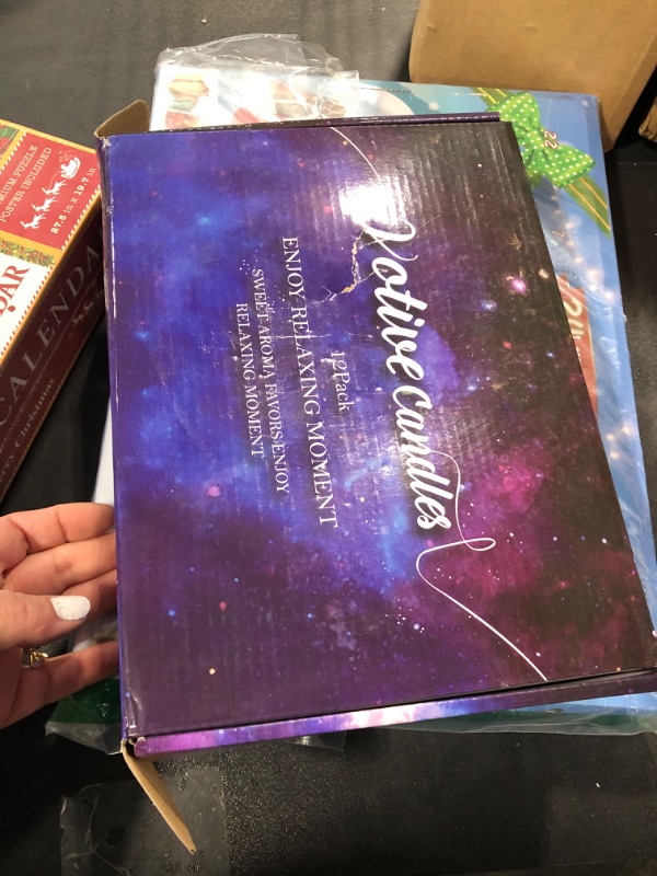Photo 1 of ?12 Constellations? Premium Votive Scented Candles Set - 12 Unique Scents Including Lavender, Vanilla, Lemon & Mint, 100% Natural Soy, Non-Toxic, Small Candles for Aromatherapy, Gifts & Home Décor