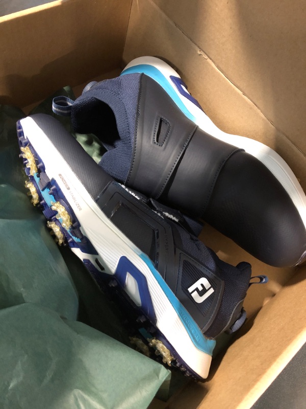 View 3 of FootJoy Men's Hyperflex Boa Previous Season Style Golf Shoe, Navy/Blue, 10.5 Wide