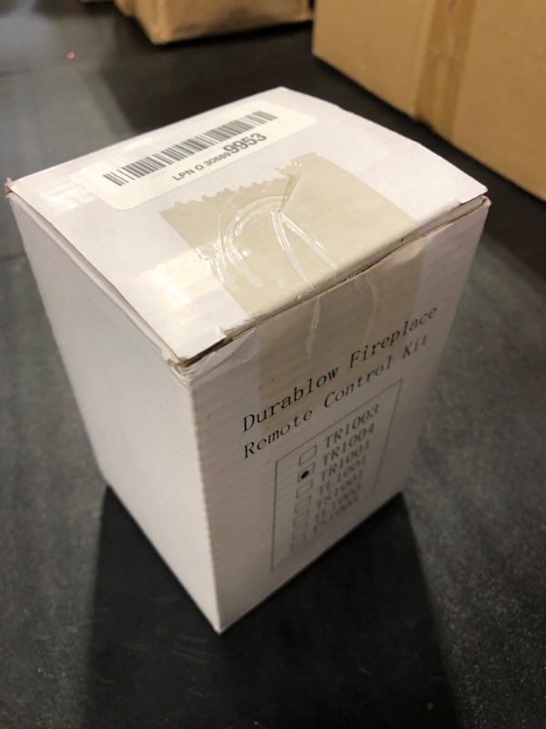 Photo 1 of Durablow TR1004 Gas Fire Fireplace On/Off Remote Control Kit + Thermostat + Timer + Backlit Transmitter for Millivolt Valve, IPI Module, Replaces Wall Switch or Thermostat