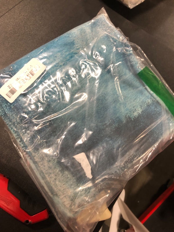 Photo 1 of Alricc Lumbar Throw Pillow Covers,Pack of 2 Soft Velvet Decorative Cushion Cover for Sofa Bedroom Car (24X24 inch, Turquoise)