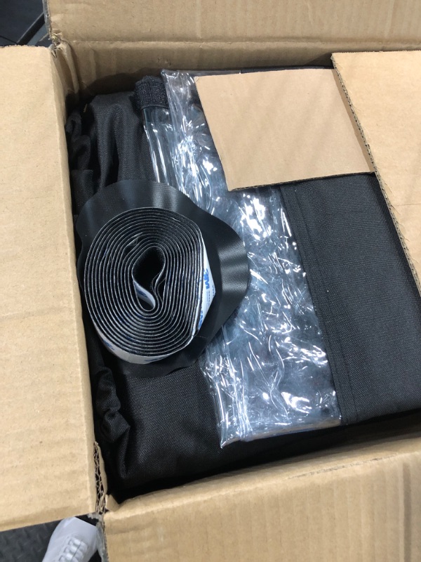 Photo 1 of GOTRUTH Golf Cart Enclosure, 2+2 Golf Cart Drivable Rain Cover, 600D Waterproof Enclosure with 4-Sided Transparent Windows, Fit for Short Roof 94" EZGO, Club Car DS, Yamaha