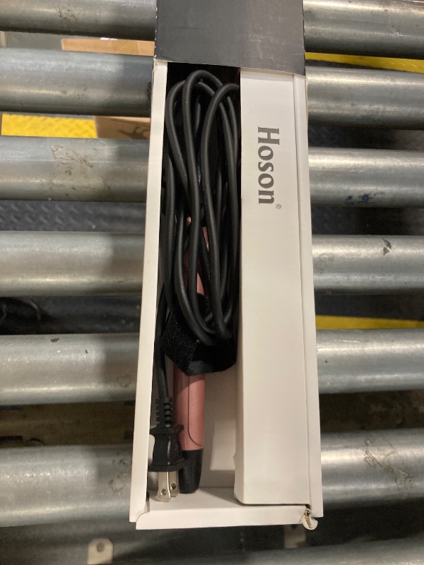 Photo 1 of 3/4 Inch Curling Iron for Short Hair, Dual Voltage Hair Curling Iron Ceramic, Professiona Curling Wand Tourmaline(Rose Gold)