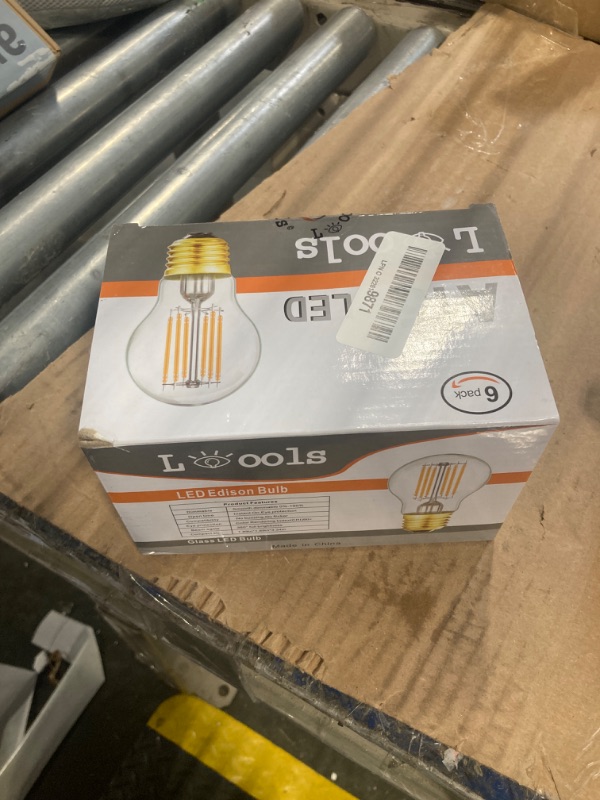 Photo 1 of A15 LED Bulb 8W Equal E26 Bulb 75 Watt Dimmable E26 Edison Bulb Neutral White 4000K Frosted Glass AC120V 800LM E26 LED Bulb for Ceiling Fan,Wall sconces,Fridge,Desk lamp Pack of 6