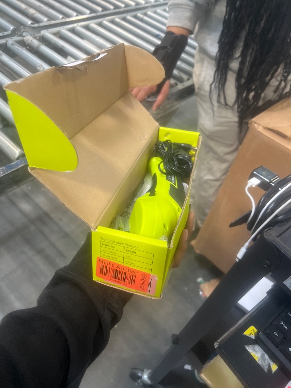 Photo 1 of SnapFresh Cordless Electric Scissors, 4V Electric Mini Box Cutter, Carpet & Cardboard Cutter Tool with a Replacement Blade/Charger, Rotary Cutter for Cardboard Packages Leather Plastic ?Green?LPNO307737751
