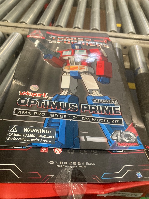 Photo 1 of YOLOPARK Transformers Toys Optimus Prime, 7.87 Inch Transformers G1 Optimus Prime with Upgraded Weaponry,Highly Articulated Collectible Transformers Action Figure for Ages 15 and Up,No Converting