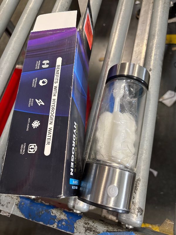 Photo 1 of 2025 New Hydrogen Water Generator Bottles, Portable Hydrogenated Water Bottle with SPE PEM Technology, 420ml Hydrogen Water Bottle Generator, Rechargeable Ionizer Machine for Home, Office, and Travel