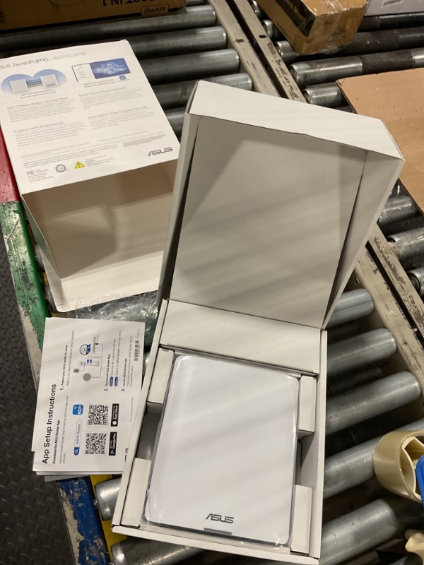 Photo 1 of ASUS ZenWiFi BT10 Tri-Band WiFi 7 Mesh, 18 Gbps, 3000 sq.ft (1pk), Dual 10G Ports, Security and Parental Controls Included, Smart Home Master SSIDs, 4G & 5G Mobile Tethering