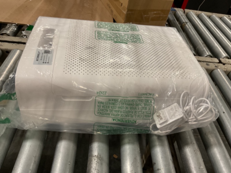 Photo 1 of Air Purifiers for Home Large Room, with Smart Mode, PM2.5 Air Quality Display, 22dB Sleep Mode, Aromatherapy, Cover Up to 1295 Ft² with 2X-Purification & 360°Air Outlet, HAP603, White