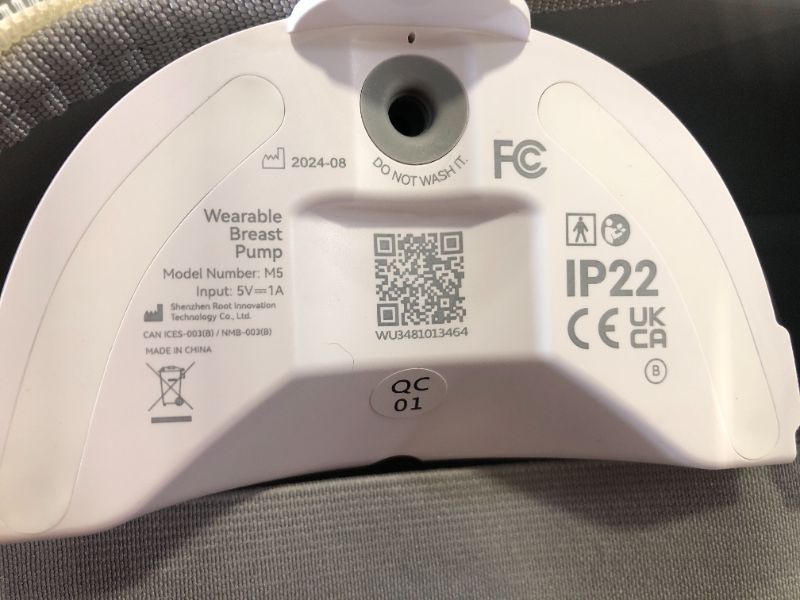 Photo 1 of ***need clean*** Momcozy Breast Pump, Double-Sealed Flange for Comfort - 24mm, 2 Pack Ash Gray