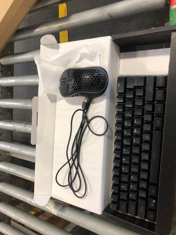 Photo 1 of RedThunder 60% Wireless Gaming Keyboard & Mouse Combo with Rechargeable Battery, Ultra-Compact Small RGB Mechanical Feel Keyboard, Ergonomic Lightweight Honeycomb Optical Mouse for Gaming/Business