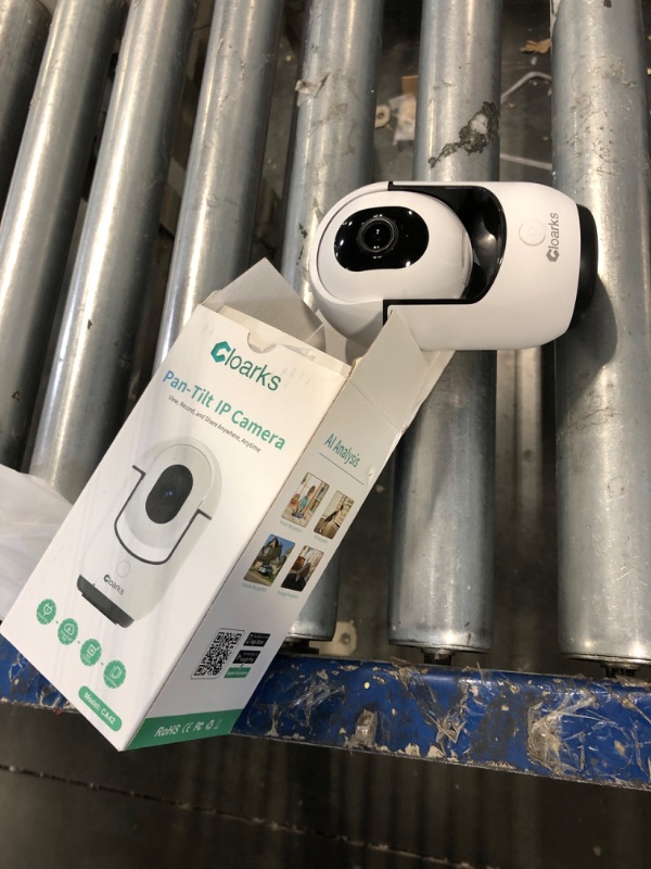Photo 1 of 2K Pan/Tilt Security Camera, WiFi Indoor Camera for Home Security with AI Motion Detection, Baby/Pet Camera with Phone App, Color Night Vision, 2-Way Audio, 24/7, Siren, TF/Cloud Storage