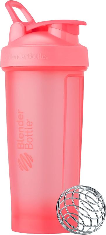 Photo 1 of 
BlenderBottle Classic V2 Shaker Bottle Perfect for Protein Shakes and Pre Workout, 28-Ounce, Clear/Black