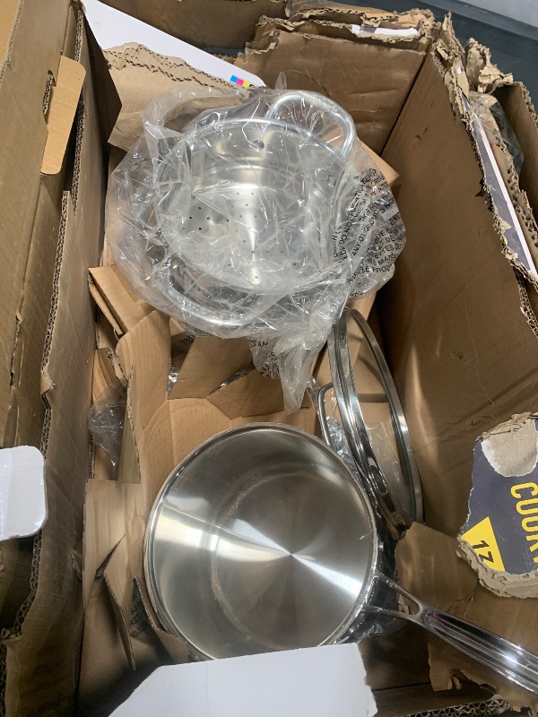 Photo 1 of ***PARTS ONLY*****Cuisinart Chef's Classic Stainless Cookware 13-Piece Set, 77-13